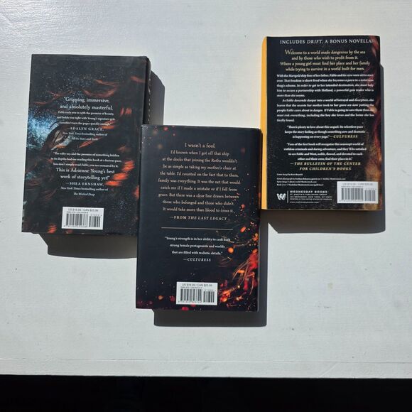 Fable, Namesake, and The Last Legacy by Adrienne Young YA Books Bundle - Picture 4 of 4